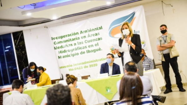 “Manos al agua, cuencas para la gente” el proyecto que recuperará 17quebradas en Ibagué.