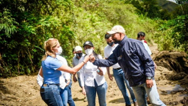 Cortolima atiende emergencia causada por el invierno en Ríoblanco