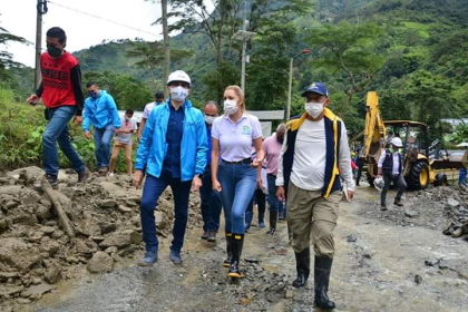 Se realizarán obras de mitigación en la quebrada Bellavista, Cañón del Combeima