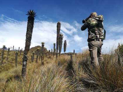 En toda una sensación se ha convertido el paso del fotógrafo Adam Rainoff por el Tolima