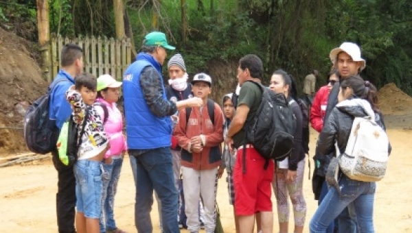 Este viernes 12 de abril, inicia el control de ingreso a la Reserva Forestal Protectora Alto Combeima