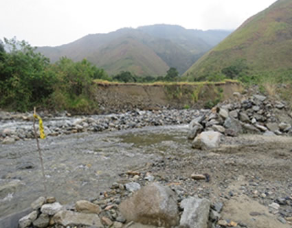 Con la lupa puesta Cortolima vigila obras de mitigación en el sur del Tolima