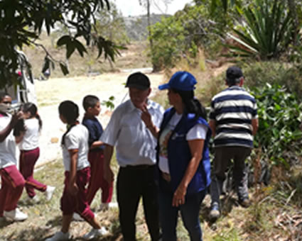 2500 plántulas entregadas a la zona poblada de la ARADA