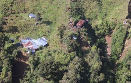 Autoridades desmantelan mina de oro en las goteras de Ibagué