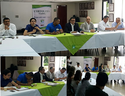 Mesa de Trabajo interinstitucional entre Cortolima, la Alcaldía de Coello y los empresarios del sector minero con área de influencia en la localidad